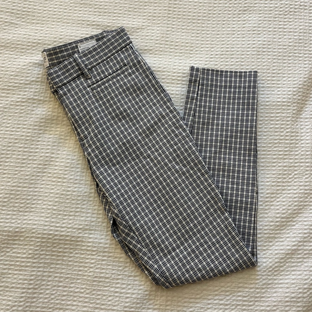 Gap Plaid Work Pants